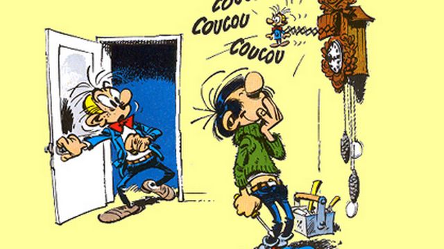 Geant De La Gaffe Et Roi De La Paresse Gaston Lagaffe Fete Ses 60 Ans Rts Ch Livres