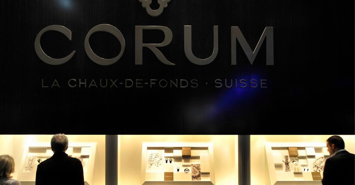 L entreprise horlog re suisse Corum vendue au groupe chinois