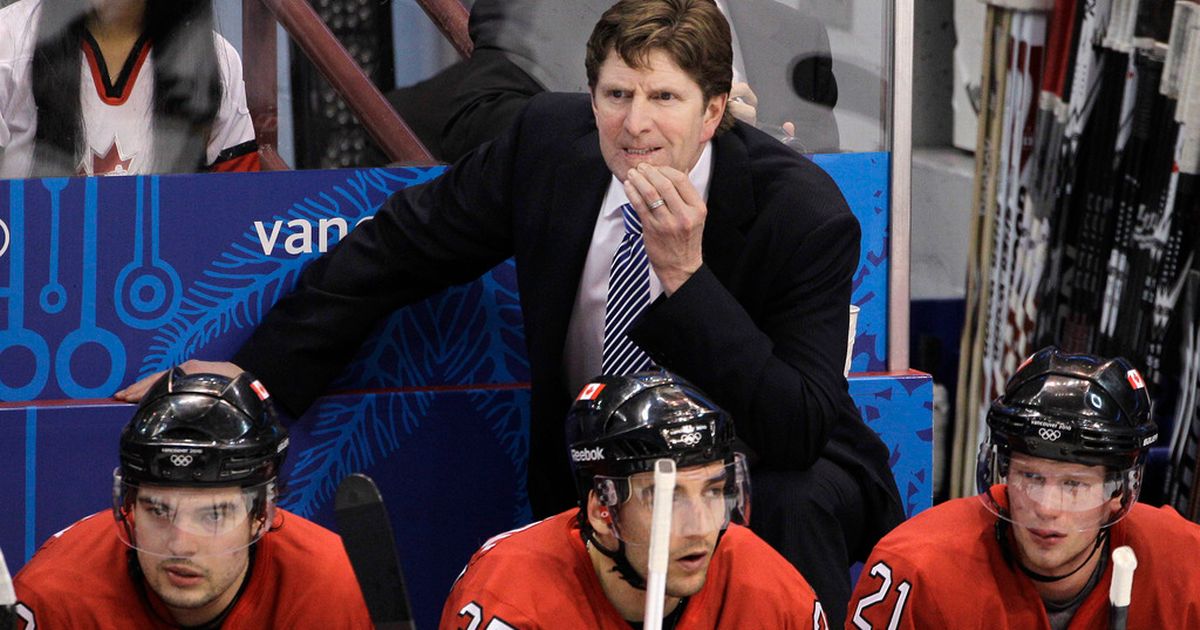 Mike Babcock Coach Du Canada Comme à Vancouver Rtsch Hockey 