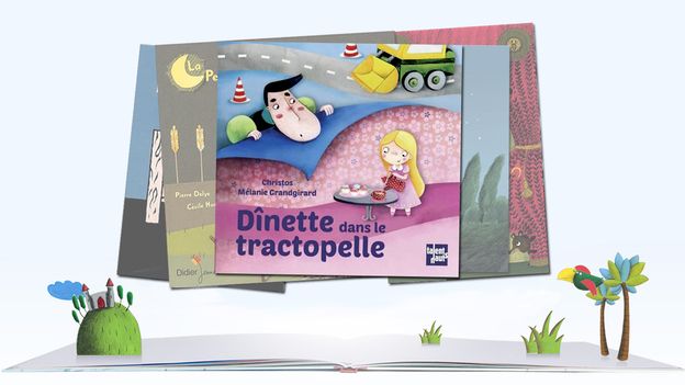 La Tete Dans Les Histoires Dinette Dans Le Tractopelle De Christos Melanie Grandgirard Rts Ch