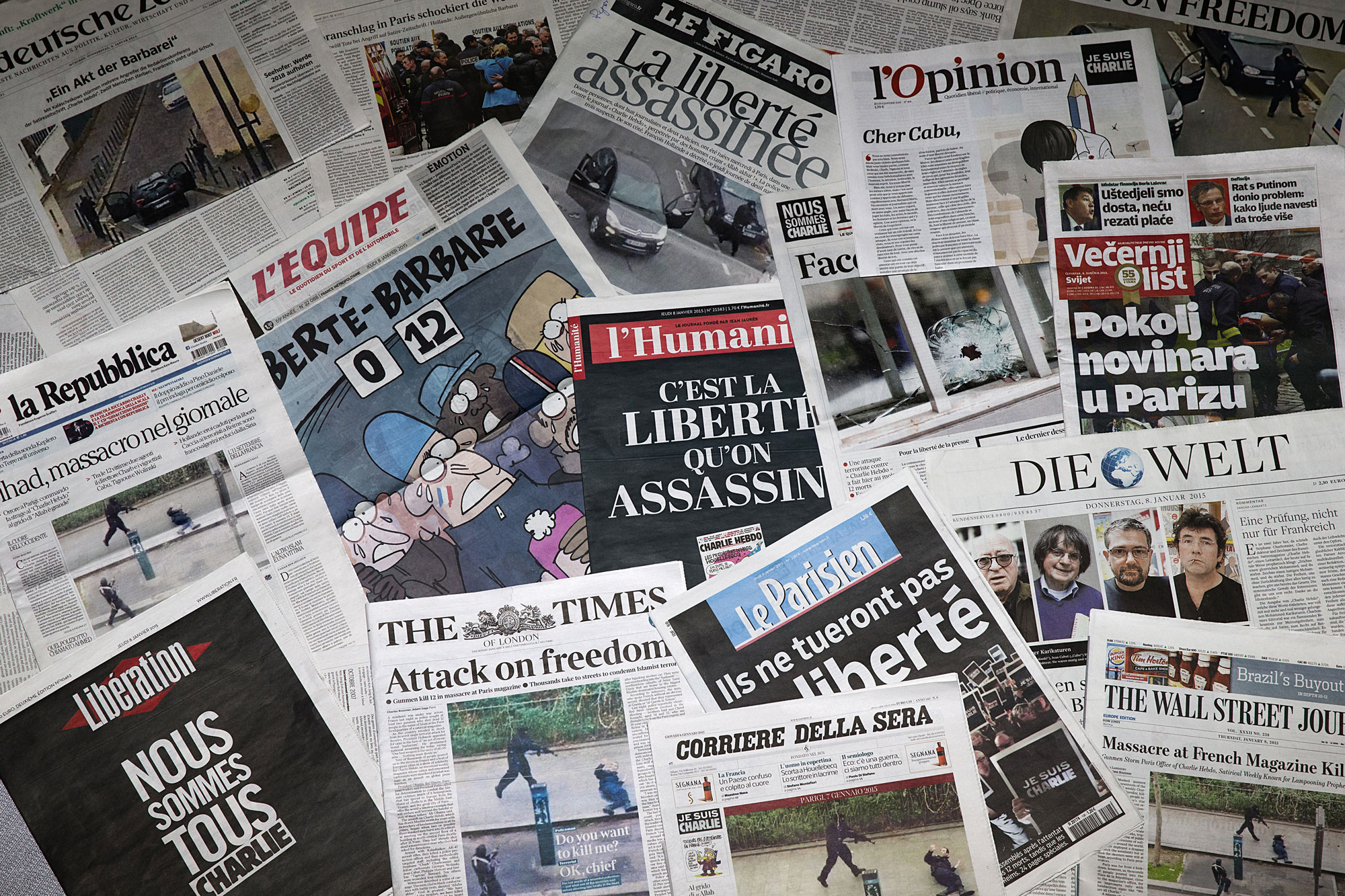 Les Attentats De Paris Ont Dopé Les Ventes De La Presse écrite ...