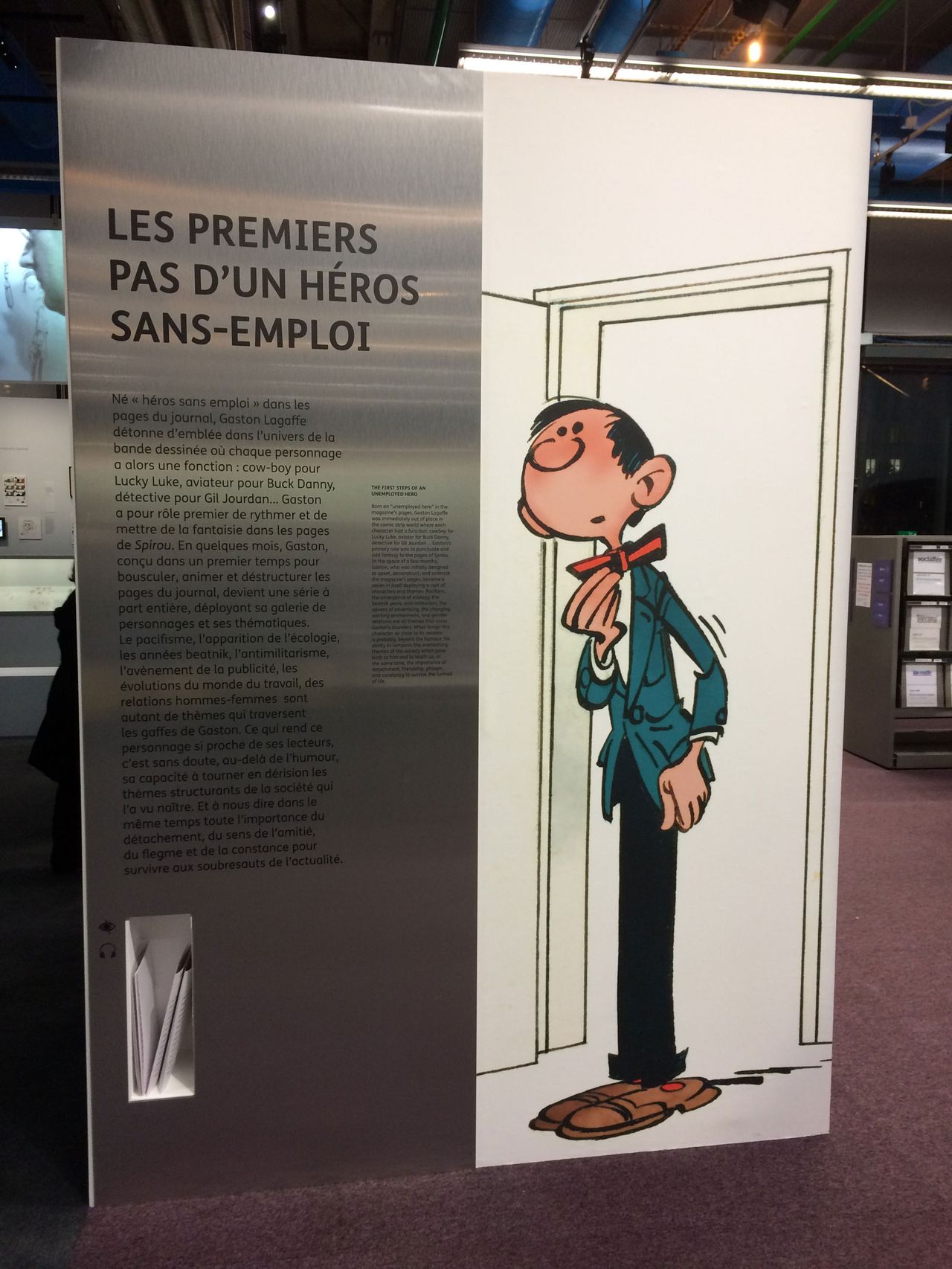 Geant De La Gaffe Et Roi De La Paresse Gaston Lagaffe Fete Ses 60 Ans Rts Ch Livres