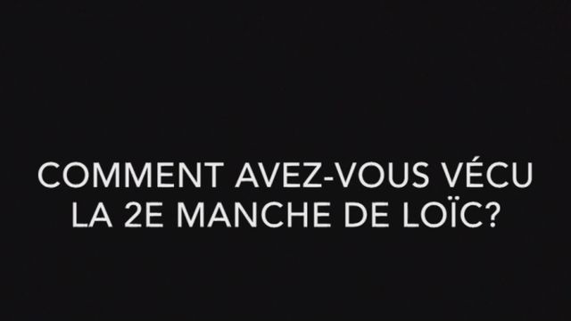 Comment avez-vous vécu la 2e manche de Loïc ? - rts.ch ...