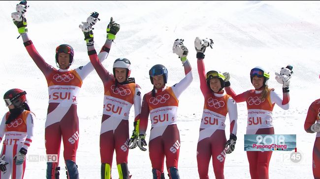 12h45 - JO / Ski alpin: la Suisse obtient la médaille d'or ...