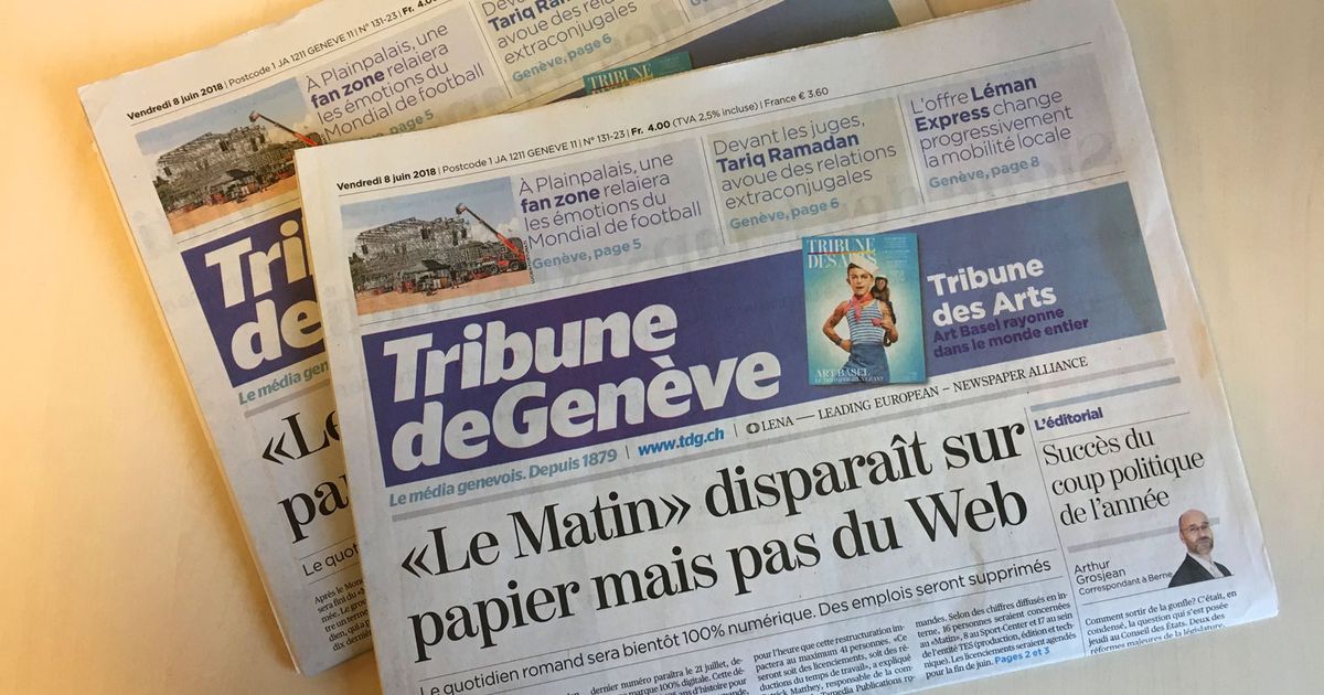 Des journalistes de la Tribune de Genève refusent une augmentation