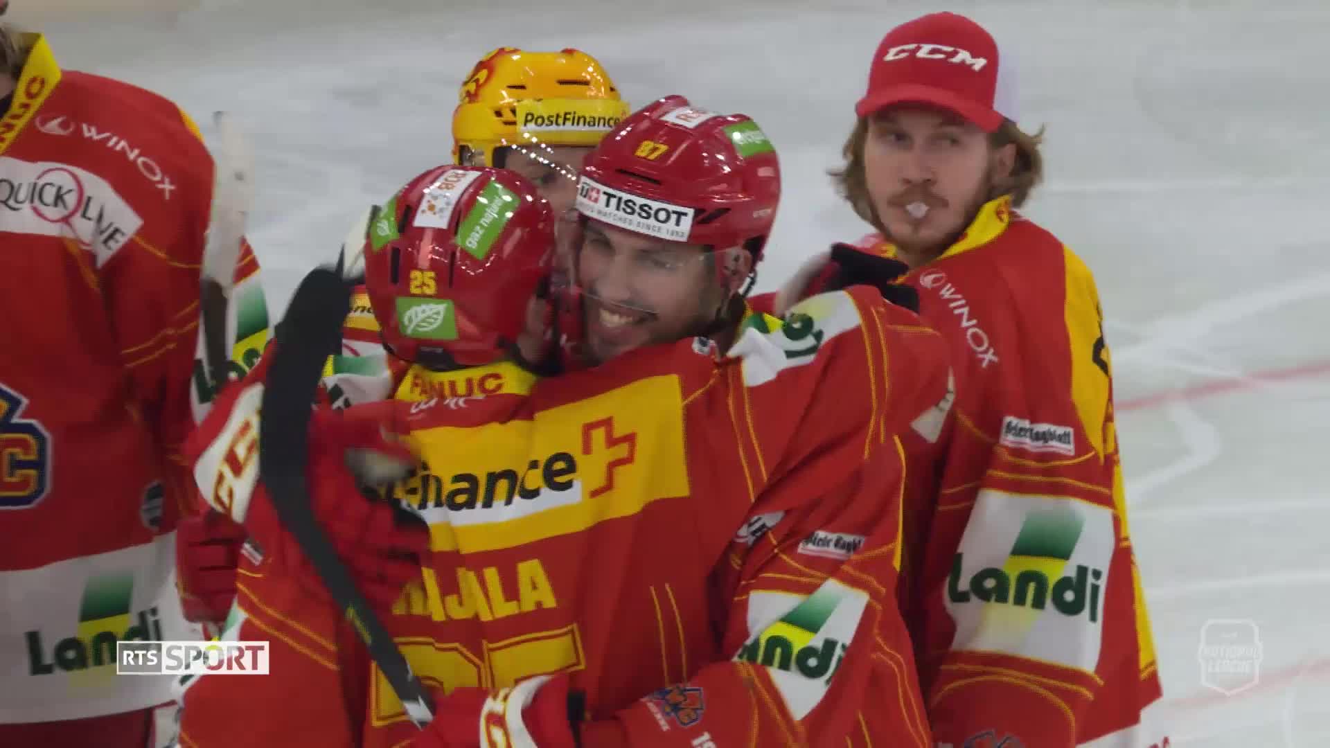 National League: Bienne Double La Mise Contre Berne! - Rts.ch - LNA