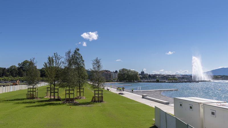 Genève Ouvre Sa Nouvelle Plage Des Eaux Vives Au Public