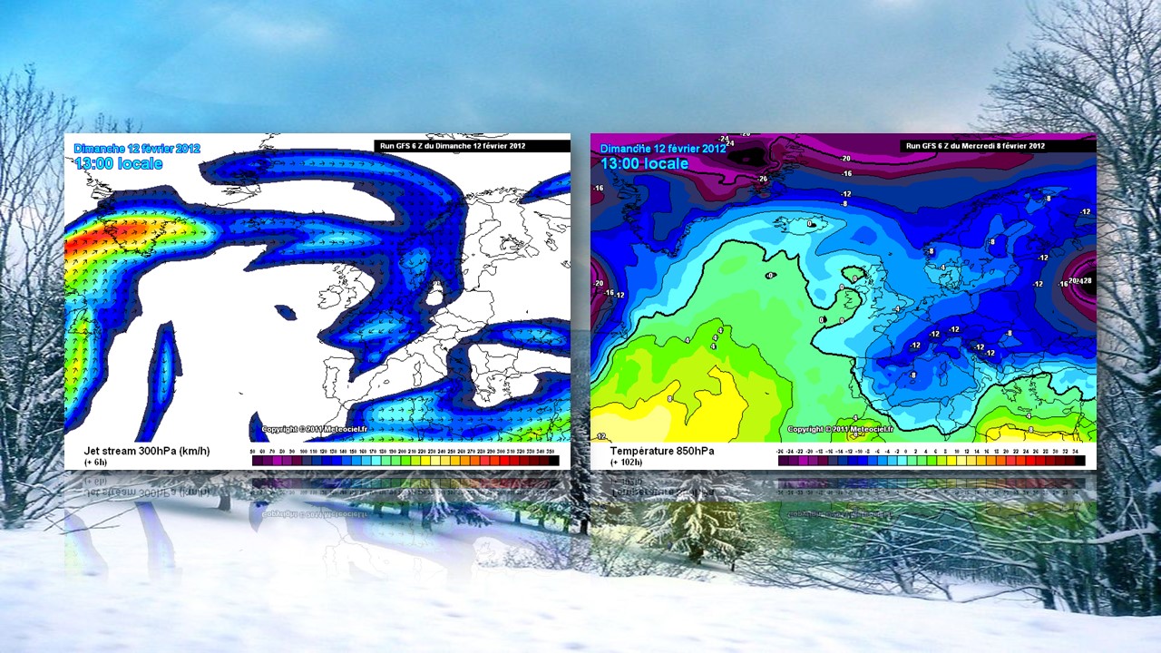 Position du jet-stream assez inhabituelle cette semaine  - Météo