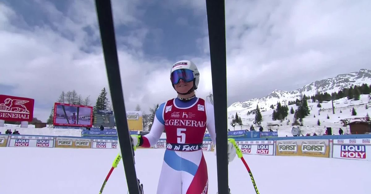 Val di Fassa (ITA), descente dames: Corinne Suter 2e, super doublé suisse - rts.ch - Ski alpin