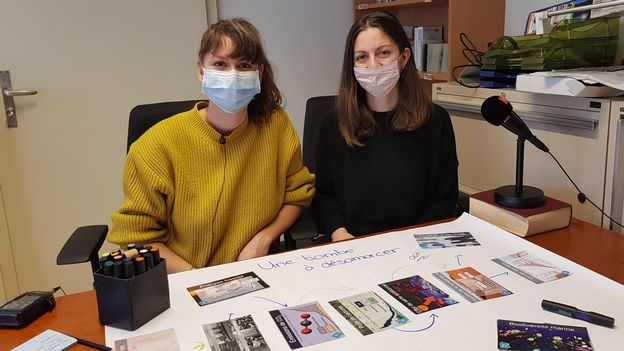 Natacha Forte et Elodie Sierro. [Davide Pesenti - RTSReligion]