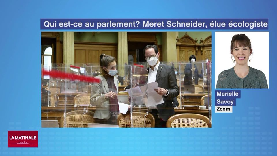 Zoom (Video) - Wer ist das - Wenig bekannte Volksvertreter (3-5): Meret Schneider, Nationalrätin (Verte-ZH) [RTS]