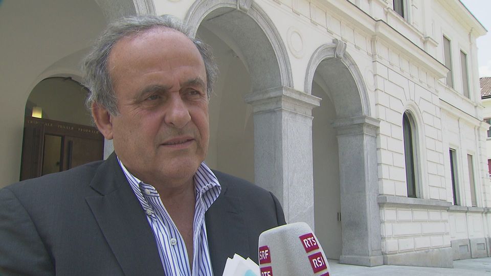 Michael Platini: "FIFA hat gewonnen" [RTS]