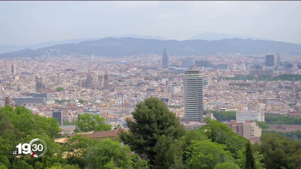La Ville de Barcelone transforme des bâtiments municipaux en refuges climatiques [RTS]