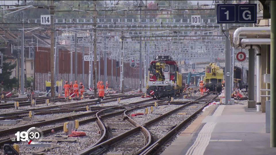 Les autorités vaudoises sont très fâchées après le nouveau report des travaux en gare de Lausanne [RTS]