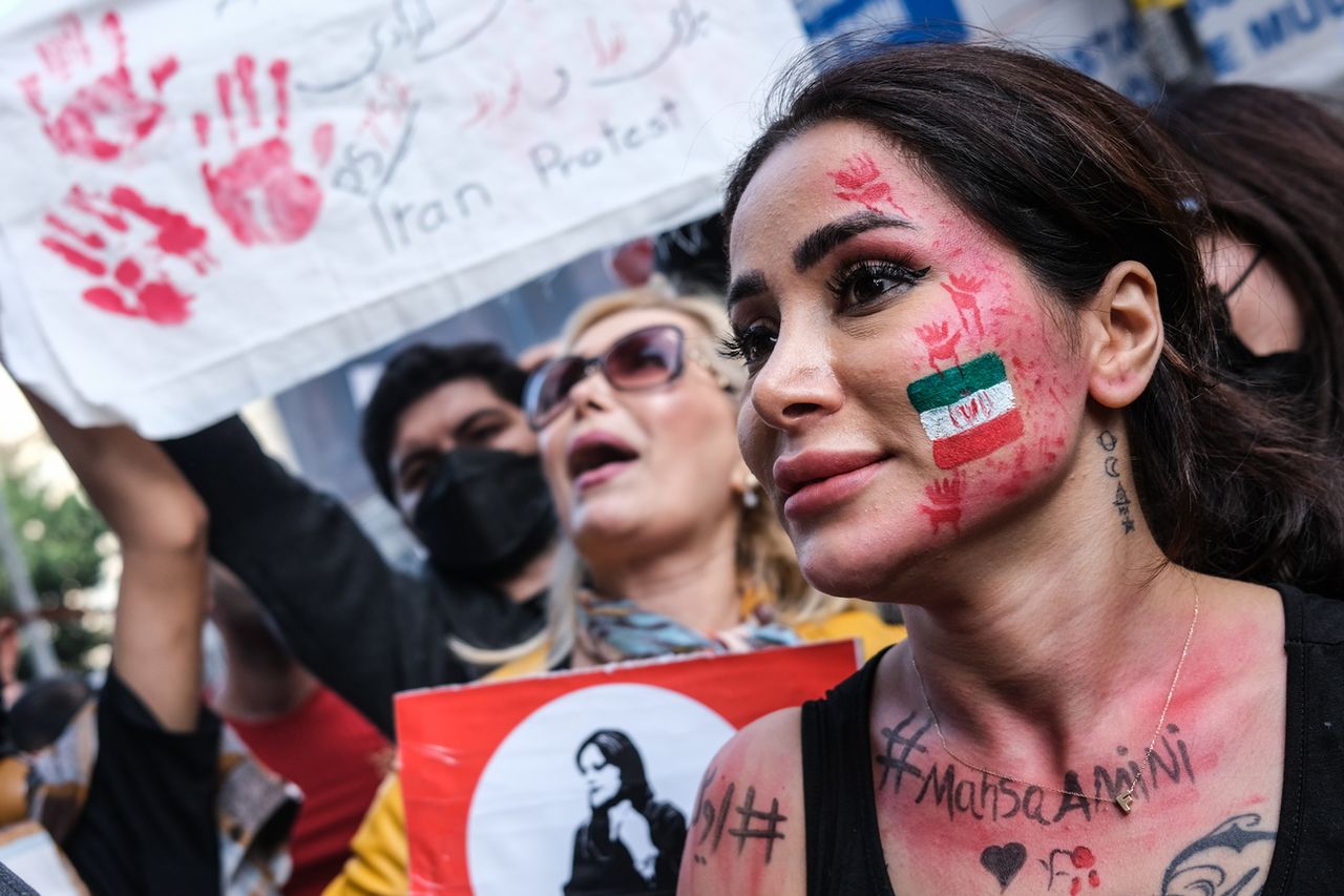 Os protestos no Irã continuam. [Sedat Suna - Keystone/EPA]