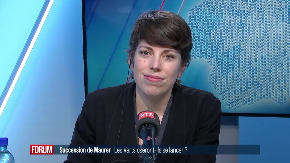 Lisa Mazzone s’exprime sur l’absence de candidature des Vert.e.s à la succession d’Ueli Maurer [RTS]