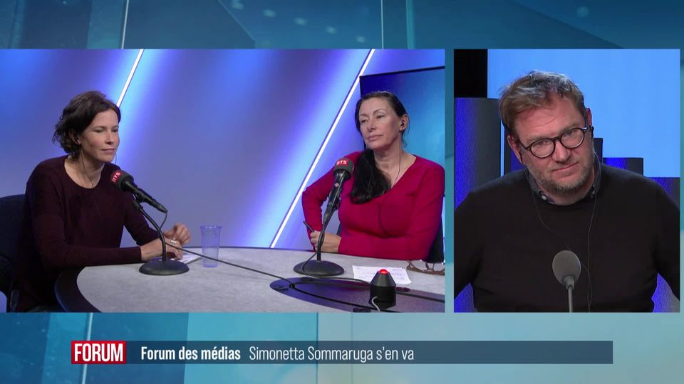 Forum des médias - Simonetta Sommaruga s'en va [RTS]