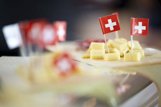 La première édition du Suisse Fondue Festival (SFF) [Anthony Anex - KEYSTONE]