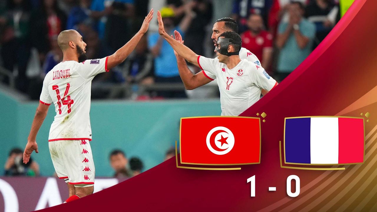 X-এ Tunisie Football: Le bilan de cette Coupe du Monde pour la Tunisie : ✓  1 victoire (1-0 vs 🇫🇷 France) ➖ 1 match nul (0-0 vs 🇩🇰 Danemark) ❌ 1  défaite (