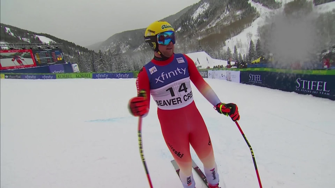 Beaver Creek USA Descente Messieurs Niels Hintermann SUI 9e Ex   13596605.image