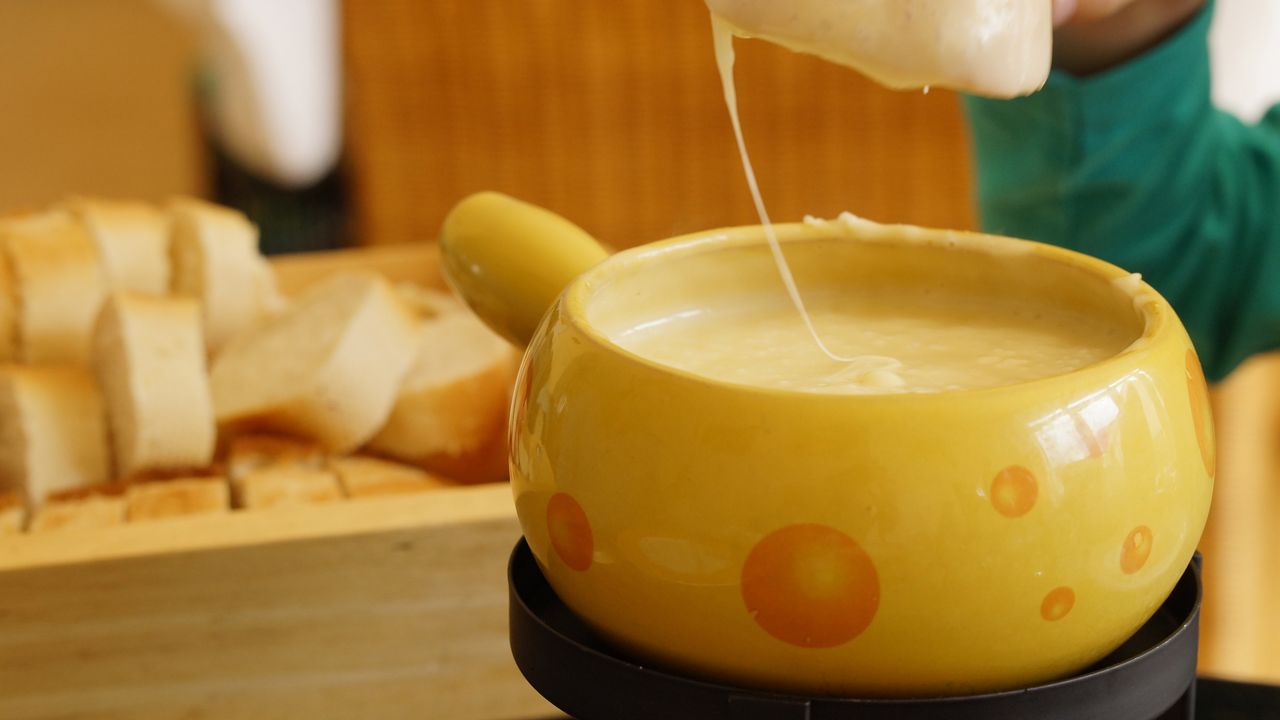 Fondue moitié-moitié, Recette