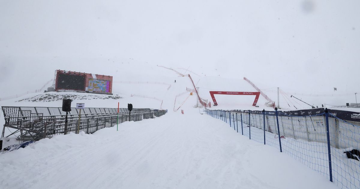 Descente de Coupe du monde de Zermatt/Cervinia perturbée par les conditions météorologiques