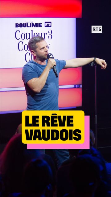 Couleur 3 Comedy Club - Robin Chessex - Le rêve vaudois