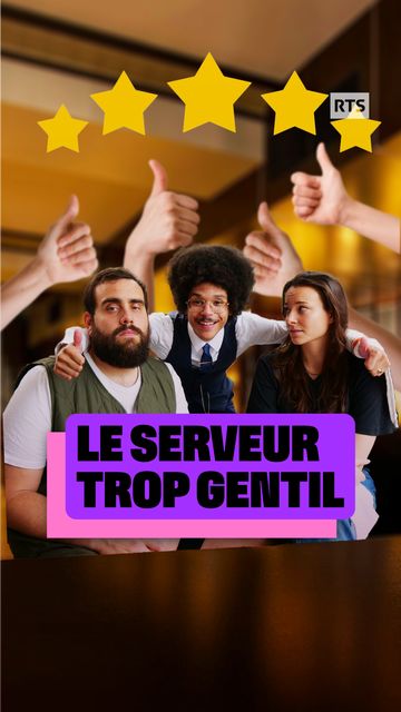 Le serveur trop gentil